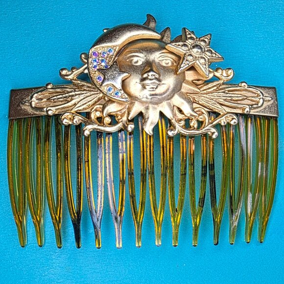 Vintage Kirk's Folly Hair Combs - Picture 1 of 2